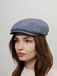 Кепка STETSON арт. 6192501 IVY CAP SILK (светло-синий)